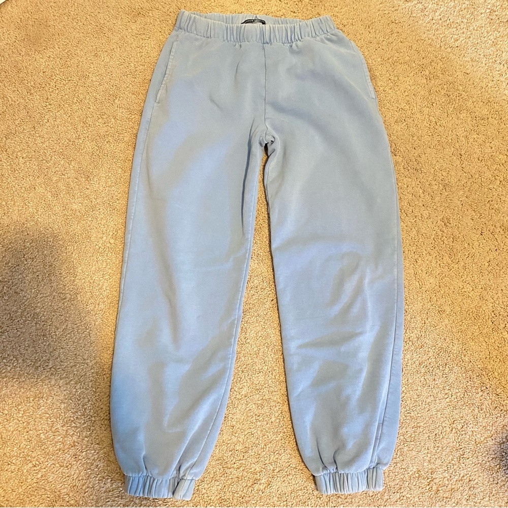 Light blue brandy melville rosa sweatpants